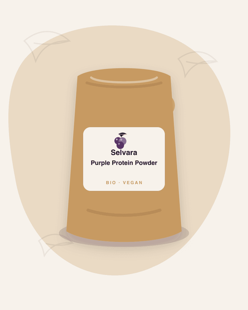 Purple Protein Powder